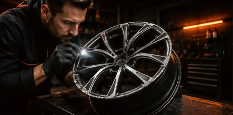 Ocena stanu felgi AutoForge Garage